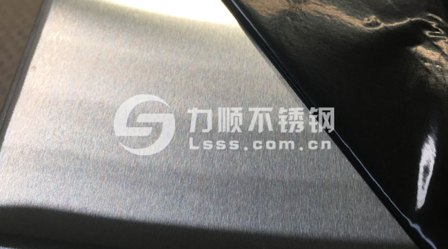 不鏽鋼拉絲板油磨短絲