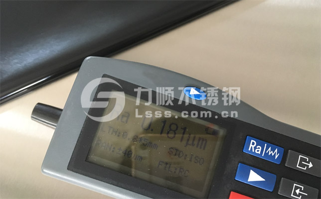 不鏽鋼拉絲板粗糙度