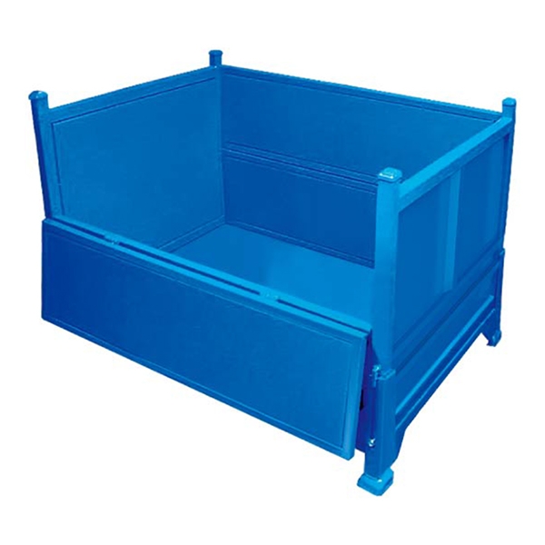 可折(shé)疊金屬鐵板箱 可折疊金屬鐵板箱(xiāng)